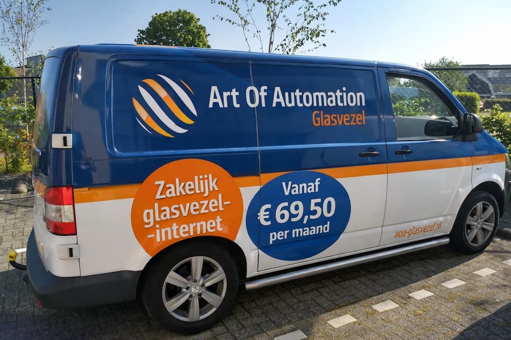 Datafiber koppelt in Noord Holland met AoA Glasvezel