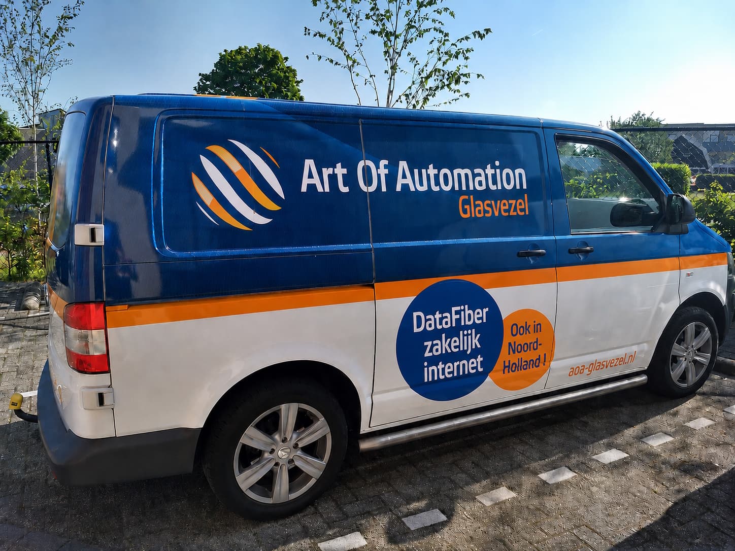 Datafiber koppelt in Noord Holland met AoA Glasvezel